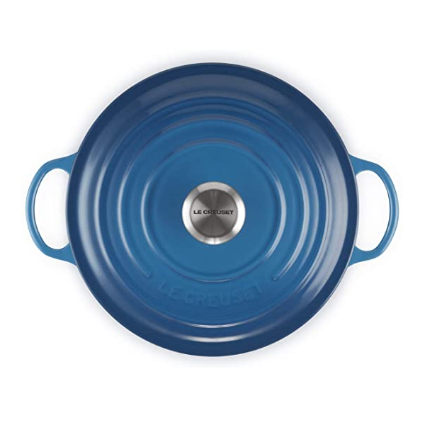 Le Creuset Signature Marseille Blue Cast Iron 26cm Marmite