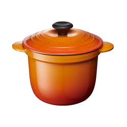 Le Creuset Volcanic Cast Iron Cocotte Every 18cm Rice Pot