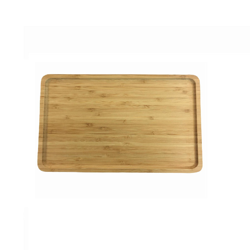 Queenspree Rectangular Bamboo Tray