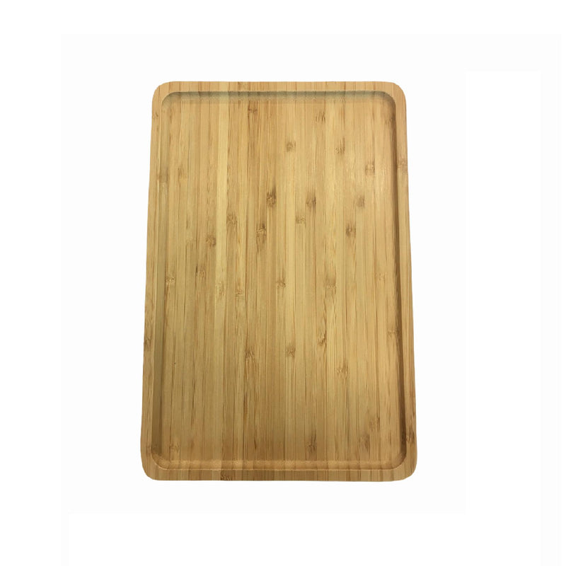 Queenspree Rectangular Bamboo Tray